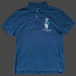 Polo Bear Shirt Ralph Lauren - Navy Blue - L